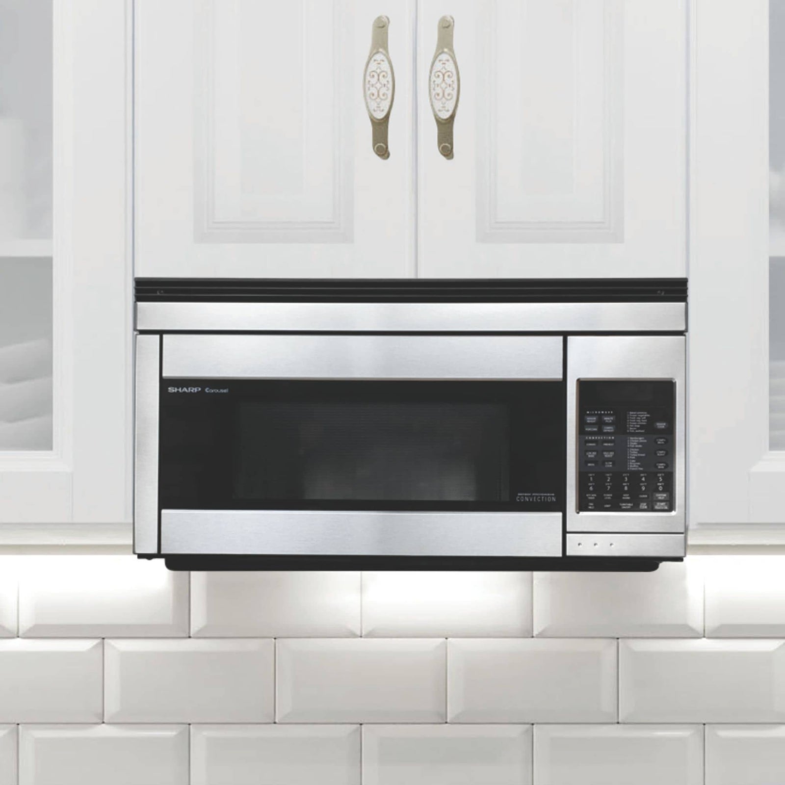 Carousel Over-the-Range Microwave Oven, 1.1-cu-ft H8F4 - product image 7