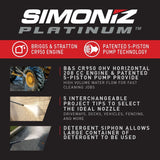 Platinum 3450 PSI Gas Pressure Washer Q1W5 - product image 3