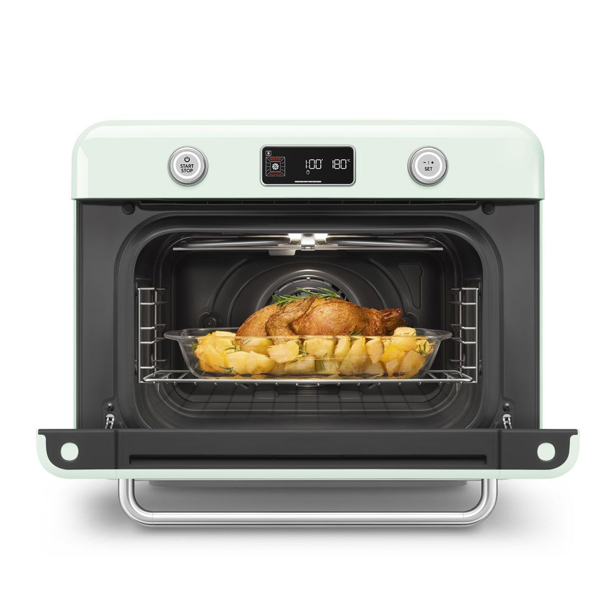 Combi Multifunction Steam Oven with Airfry, Pastel Green Q7L4 - product image 7