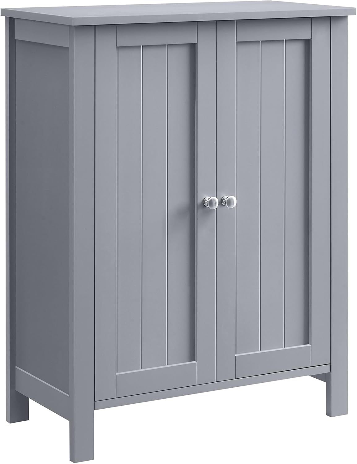 Home 2-Door Dove Grey Storage Cabinet with 2 Adjustable Shelves F4G1 - product image 1
