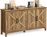 Home 4-Door Farmhouse Buffet Cabinet V1I9 - product image 1