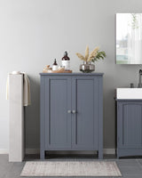 Home Dove Grey Floor Cabinet with 2 Adjustable Shelves H7S7 - product image 8