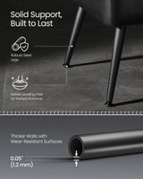 Home Mid-Century Ink Black Ottoman Storage Bench Y1P6 - product image 7