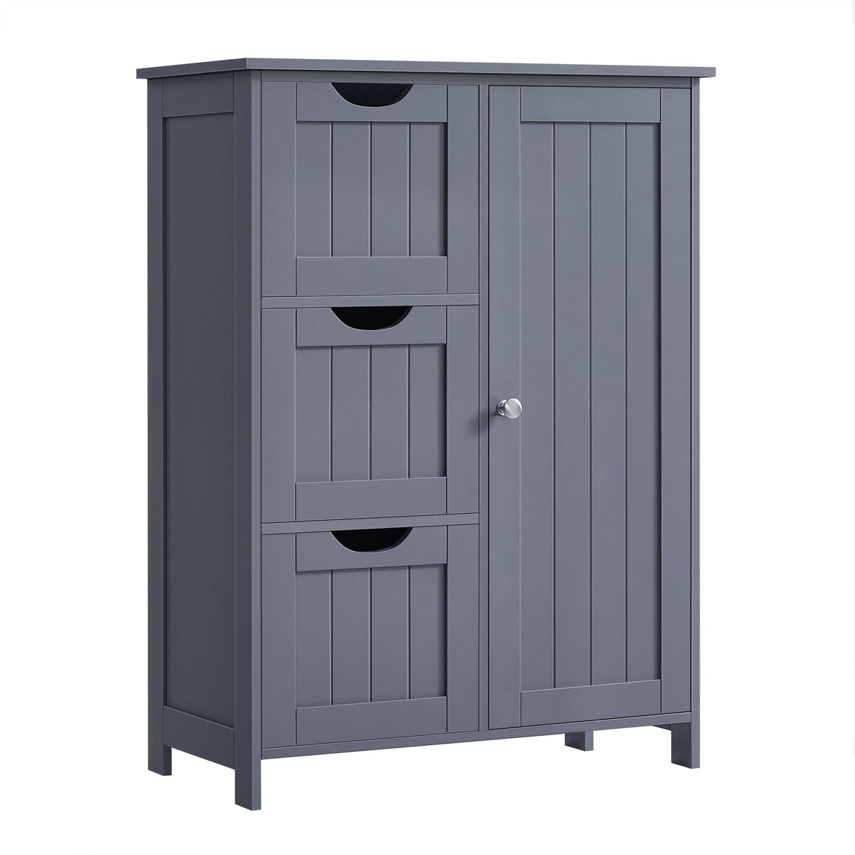 Home White Freestanding Cabinet with Drawers Q4P2 - product image 1