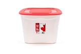 Storage Box with Lid, 63-L, Red/White, 63 Litre Storage Container F2C5 - product image 3