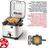 Deep Fryer with Variable Temperature Control, 1.5-L H2I8 - product image 4