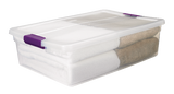 ClearView Storage Box with Latched Lid, 30-L J7I9 - product image 1
