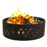 Decor Cut Out Wood-Burning Fire Ring, 36-in T9M6 - product image 3