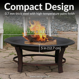 Decor Replacement Fire Pit Bowl, Black, 32-in Y3K6 - product image 7