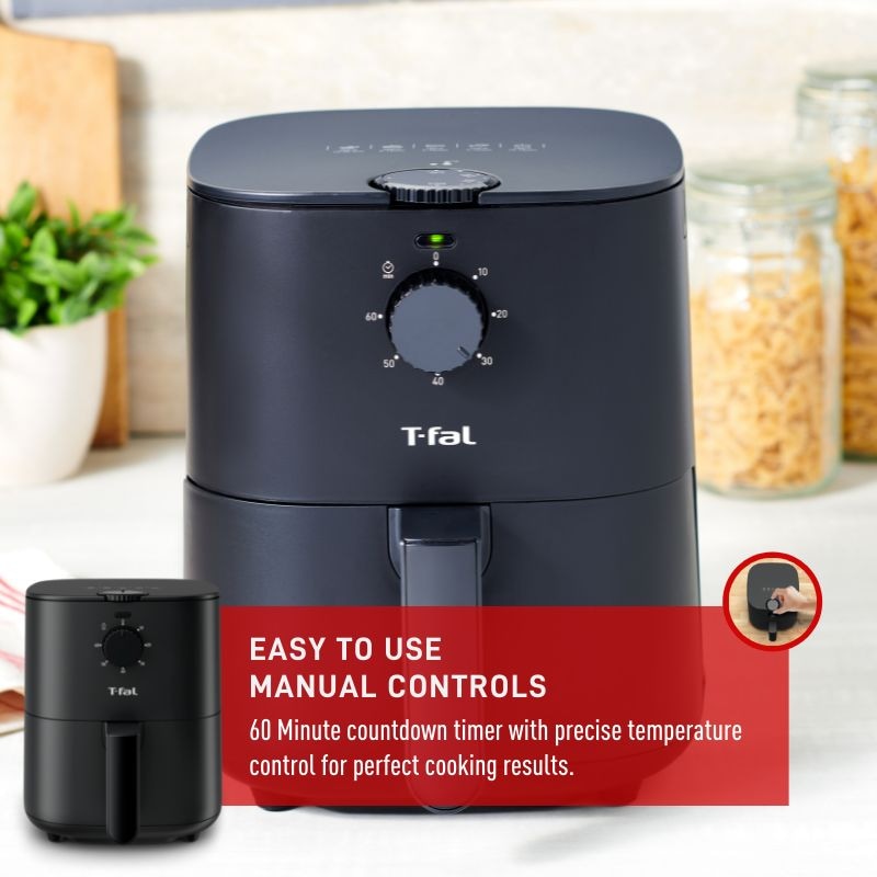Easy-Fry Compact Air Fryer with Non-Stick Basket, 3.69-qt Z6B4 - product image 2