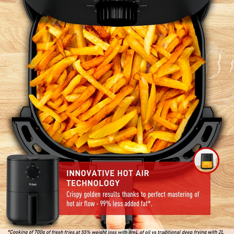Easy-Fry Compact Air Fryer with Non-Stick Basket, 3.69-qt Z6B4 - product image 6