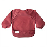 Twinkle Mess-Proof Apron Bibs, Rose Burgundy, 2-pk B3A2 - product image 1