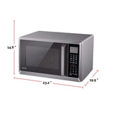 Countertop Microwave, Stainless Steel Air Fryer, 1500 W, 1.0-cu-ft S3M0 - product image 6
