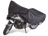 Premium Polyester Motorcycle Cover, Black, X-Large L7E9 - product image 1