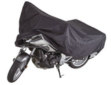 Premium Polyester Motorcycle Cover, Black, X-Large L7E9 - product image 2