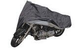 Premium Polyester Motorcycle Cover, Black, X-Large L7E9 - product image 3