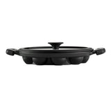 Pre-Seasoned Cast Iron Paniyarrakal with Lid A2D9 - product image 1