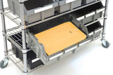 Classics 7-Tier NSF 16-Bin Rack Shelving, 36-in x 14-in x 56-in O6P9 - product image 5