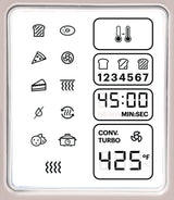 Digital Multi-Functional Air Fryer Toaster Oven with 11 Pre-Set Functions, Shortbread, 6-Slices W0Y6 - product image 6