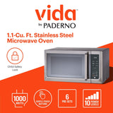 Microwave, Stainless Steel, 1.1-cu-ft A0O1 - product image 8