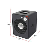 VMHi300 Whole Room Metal Heater with Adjustable Thermostat, Storm Grey I7K3 - product image 4