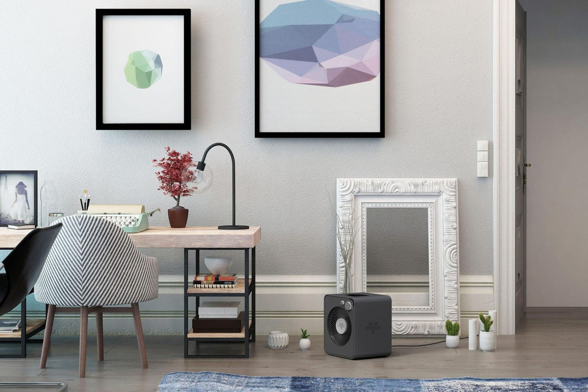 VMHi300 Whole Room Metal Heater with Adjustable Thermostat, Storm Grey I7K3 - product image 5