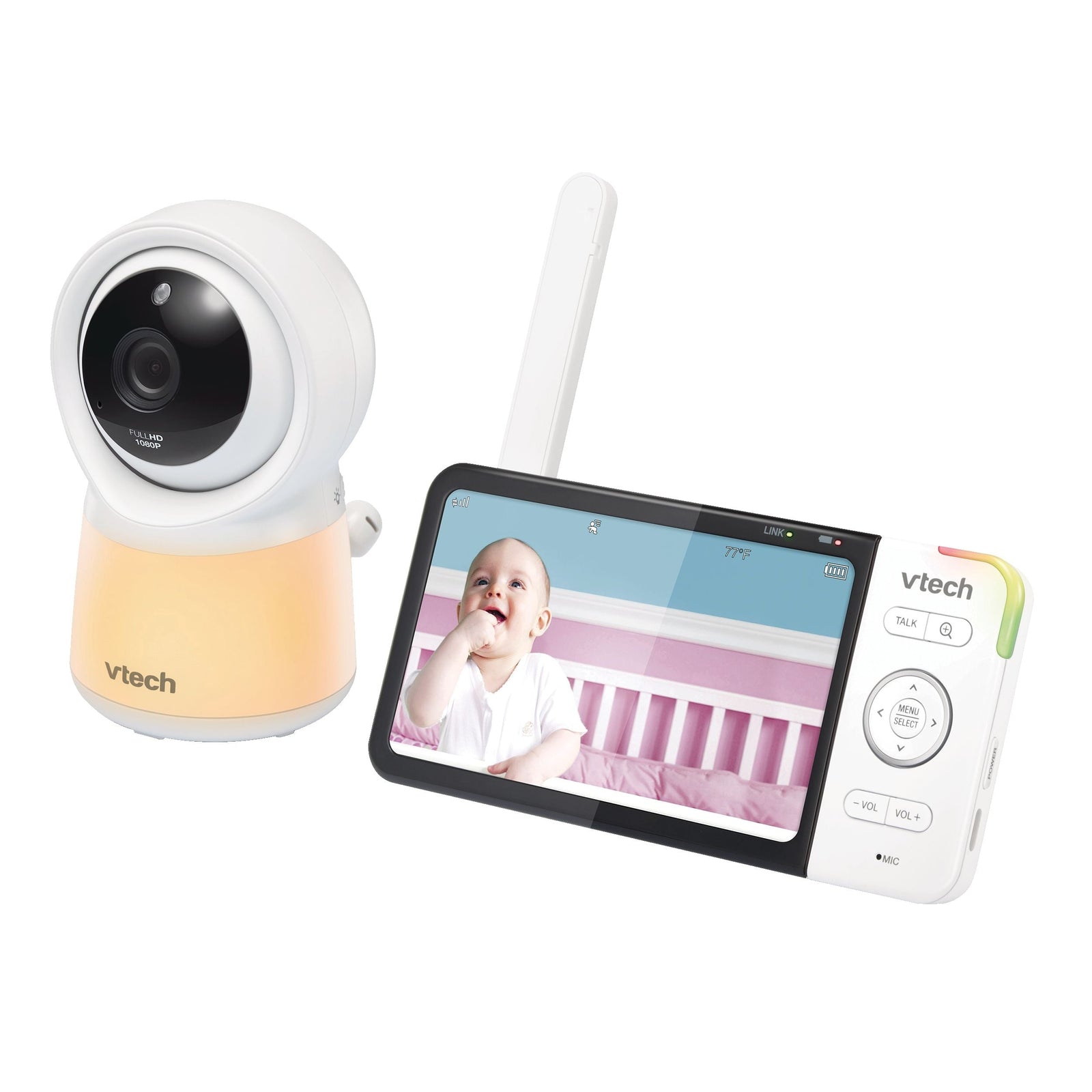 RM5754HD Remote Access Fixed Digital Video Baby Monitor, 5-in F0H5 - product image 1